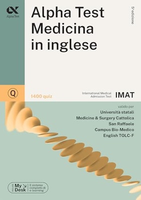 AlphaTest Medicina in inglese 1400 quiz