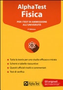 Alpha Test fisica. Per i test di ammissione all'università