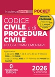 Codice civile e di procedura civile in udienza II ediz aprile 2026 aggiornato al Mercato dei Capitali. Nuova ediz.