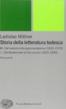 Storia della letteratura tedesca 3.1/3.2