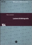 Lezioni di bibliografia