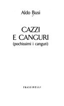 Cazzi e canguri (pochissimi i canguri)