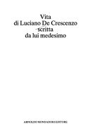 Vita di Luciano De Crescenzo scritta da lui medesimo