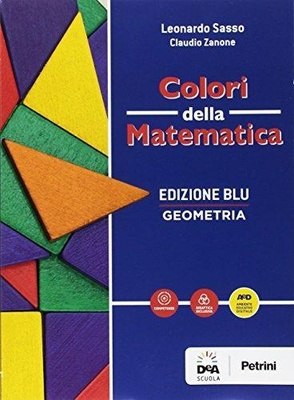 Colori della matematica. Geometria-Quaderno geometria. Ediz. blu