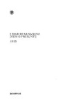 I diari di Mussolini (veri o presunti). 1935 (