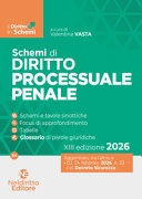 Schemi di procedura penale 2026. Nuova ediz.